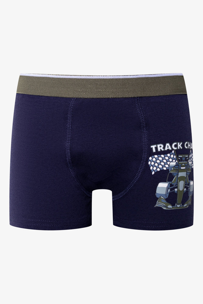3 Pack Boxers Green And Navy (3)