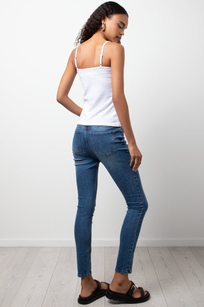 Fitted Cami White (2)