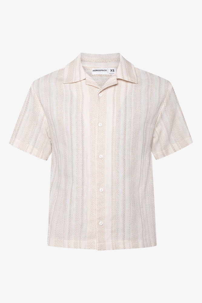 Textured Linen Shirt Natural