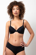 2 Pack Bonded Boyleg Panties Black (1)