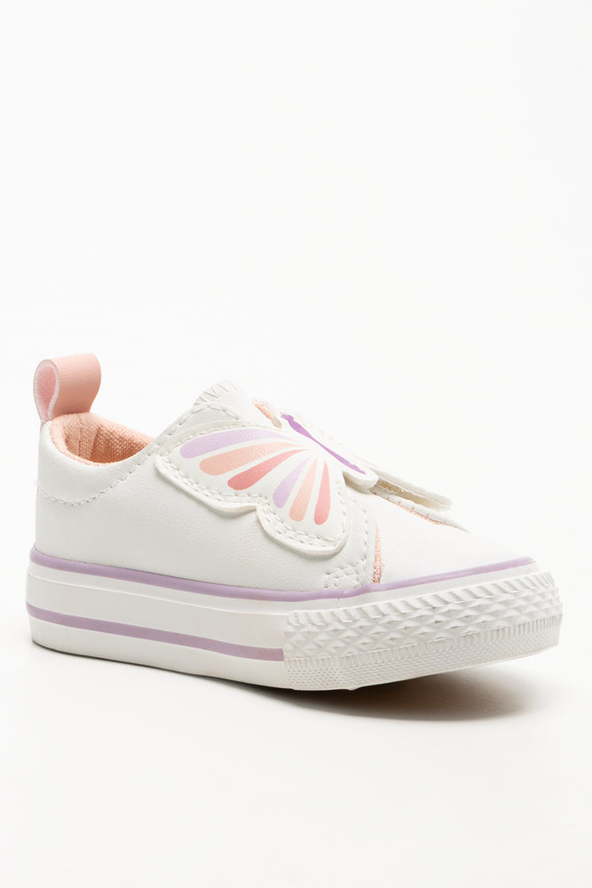 Butterfly Sneakers White (1)