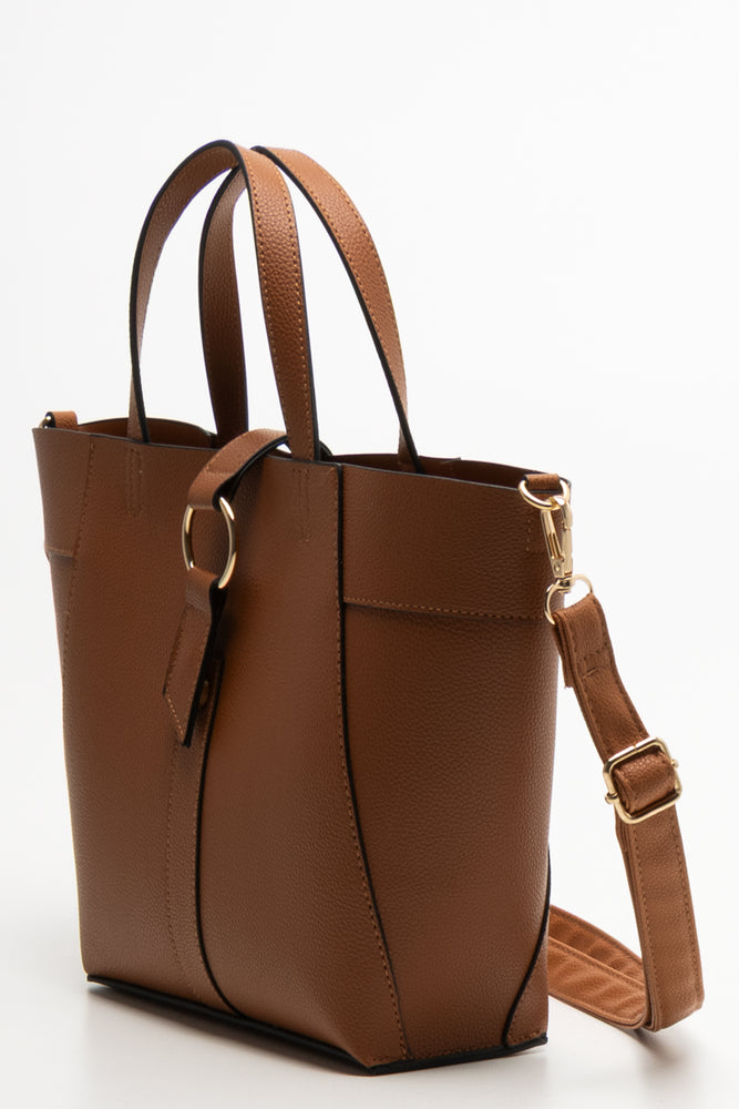 Mini Tote Bag Tan (1)