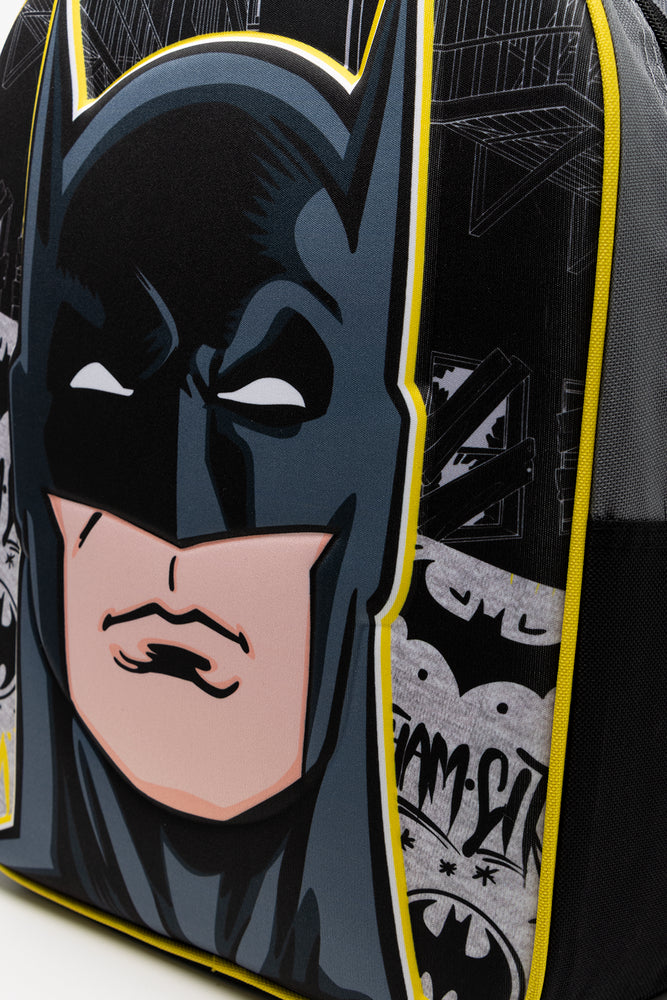 Batman Backpack Charcoal (3)