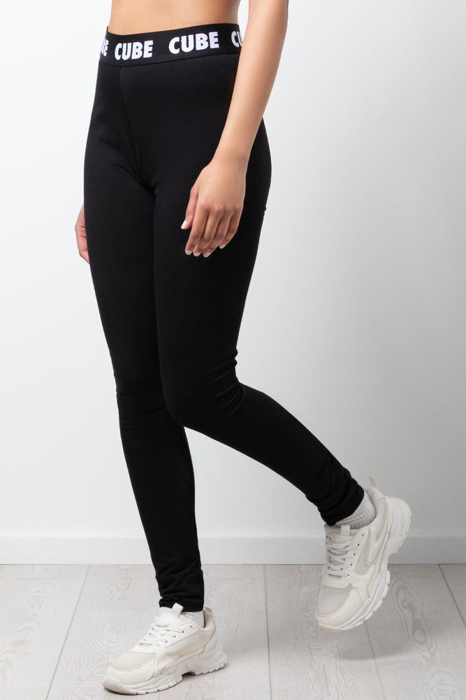 2 Pack Leggings Black & Charcoal