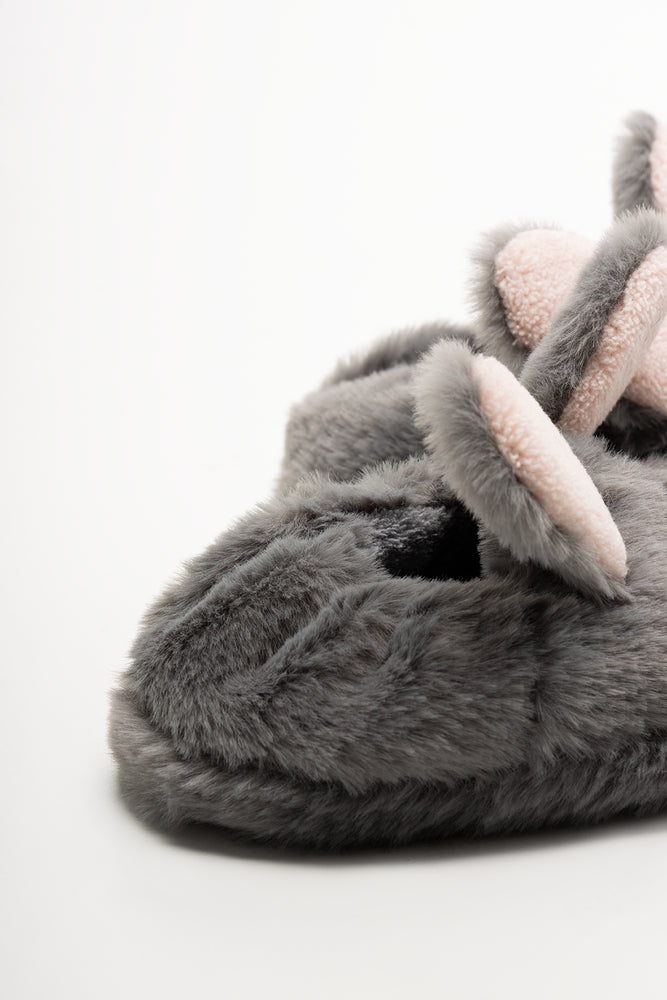 Bunny Slippers Grey (3)