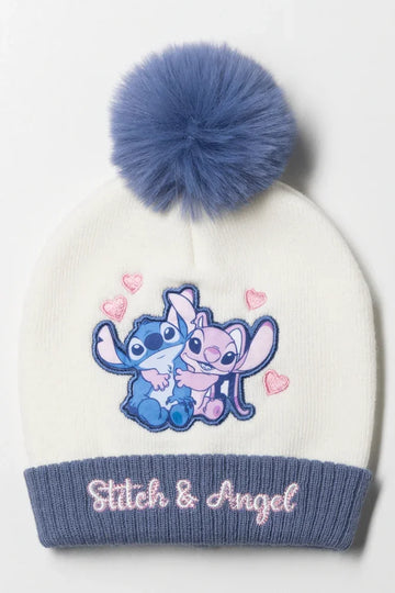 Lilo And Stitch Beanie White