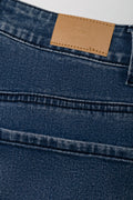 Straight Leg Denim Jeans Blue (2)