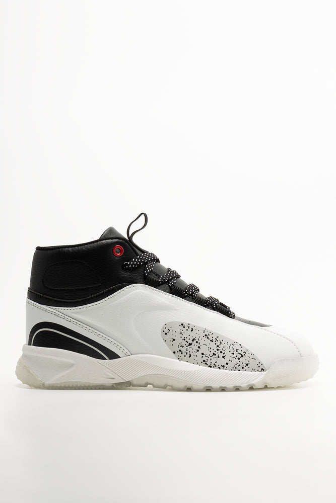 Basketball High Top Sneakers White (1)