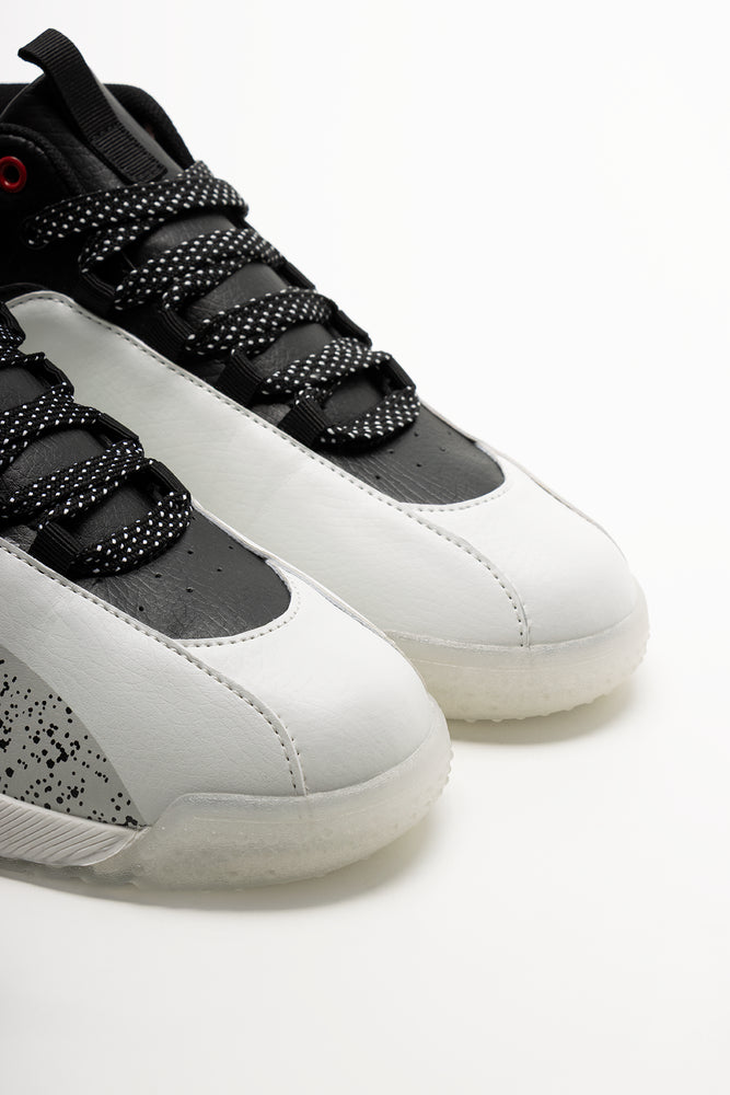 Basketball High Top Sneakers White (2)