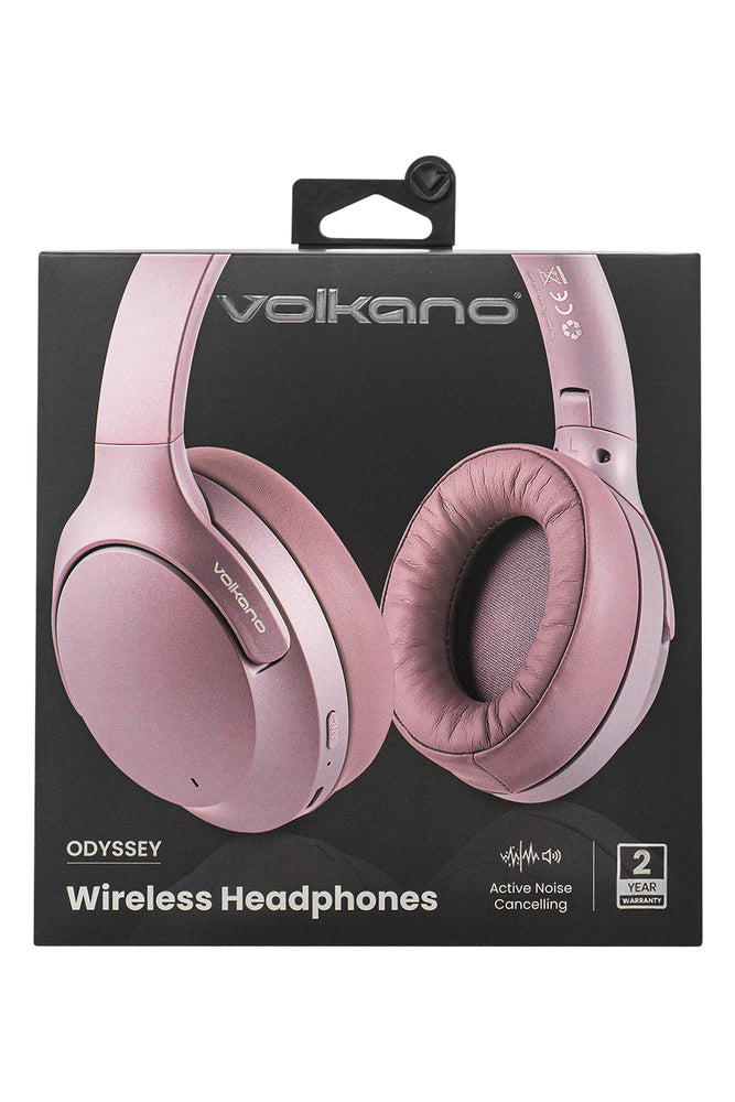 Pink Wireless Noise Cancelling Headphones (3)