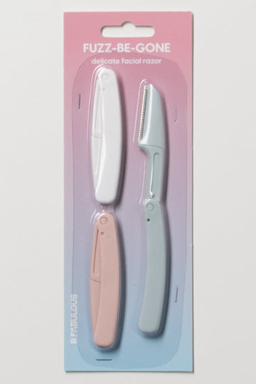 3 Pack Facial Razors