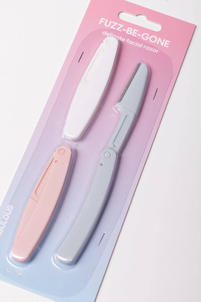 3 Pack Facial Razors