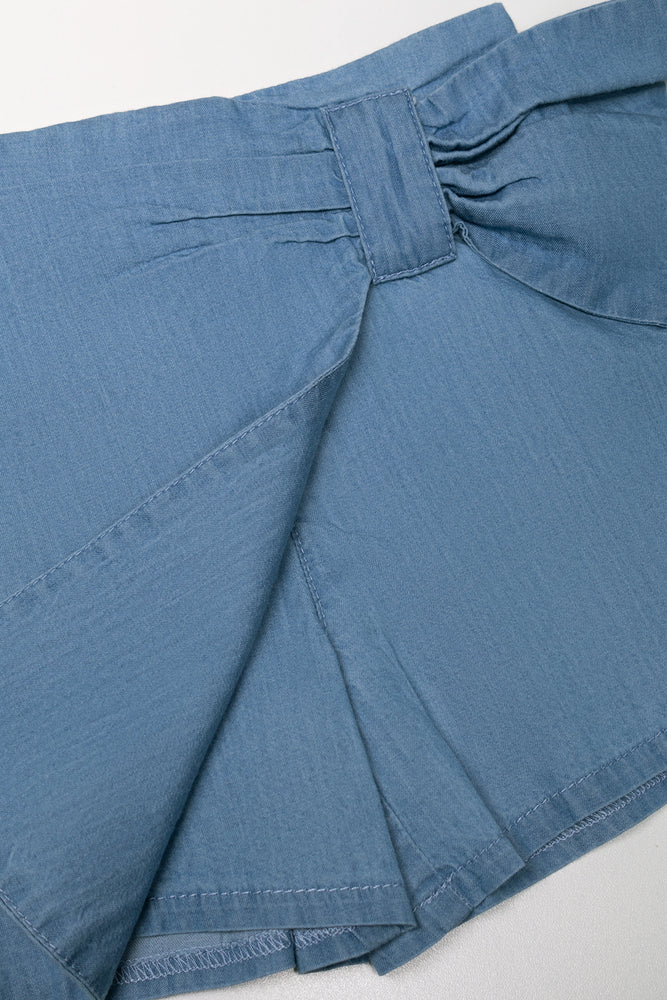 Bow Skort Blue