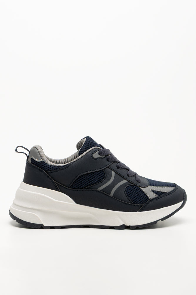 Retro Trainers Navy (1)