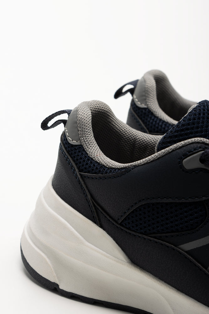 Retro Trainers Navy (3)