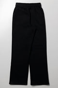 Straight Leg Trackpants Black (2)
