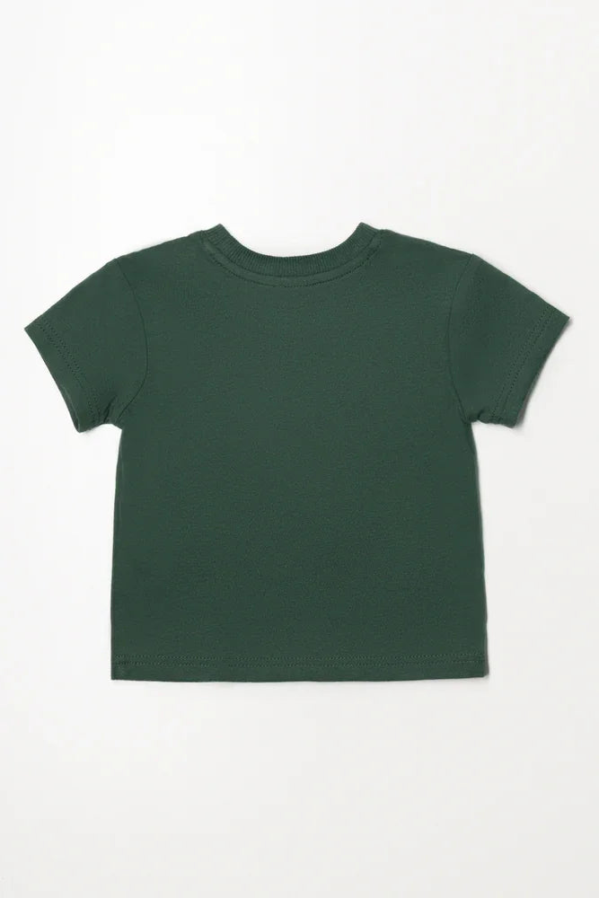 Bokkie Short Sleeve T-Shirt Green (2)