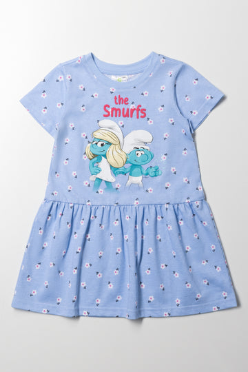 Smurfs Dress Blue