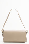 Longer Length Clutch Bag Natural