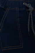 Denim Shorts Dark Blue (1)