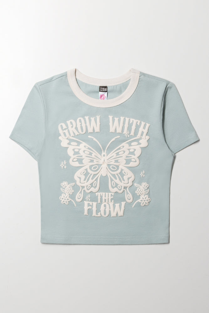 Fitted Baby T-Shirt Green