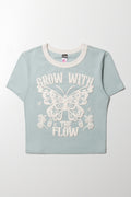 Fitted Baby T-Shirt Green