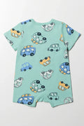 On The Move Romper Green (2)