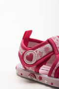 Heart Sandals Pink (3)