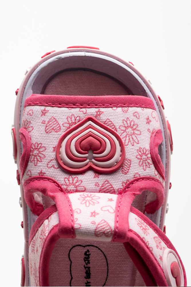 Heart Sandals Pink (4)