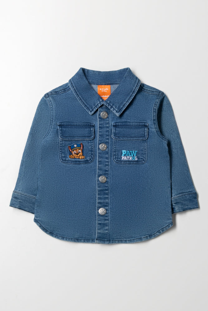 Paw Patrol Denim Shirt Blue