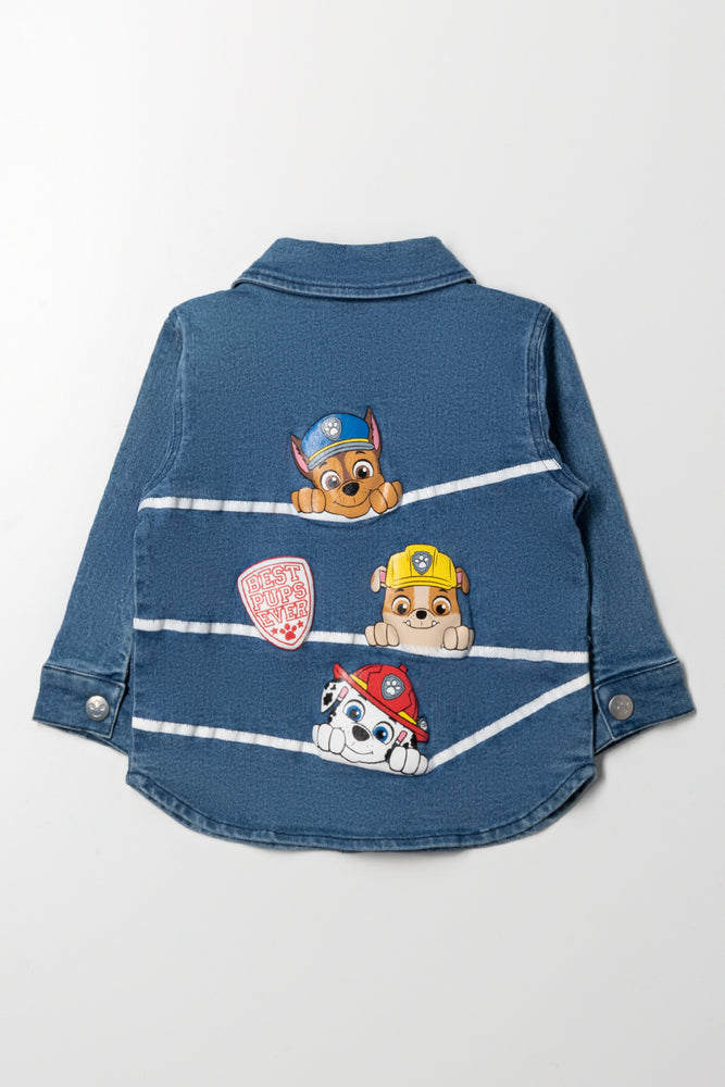 Paw Patrol Denim Shirt Blue (2)