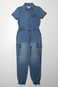 Denim Jumpsuit Blue