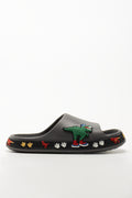 Pop It Slides Dark Grey