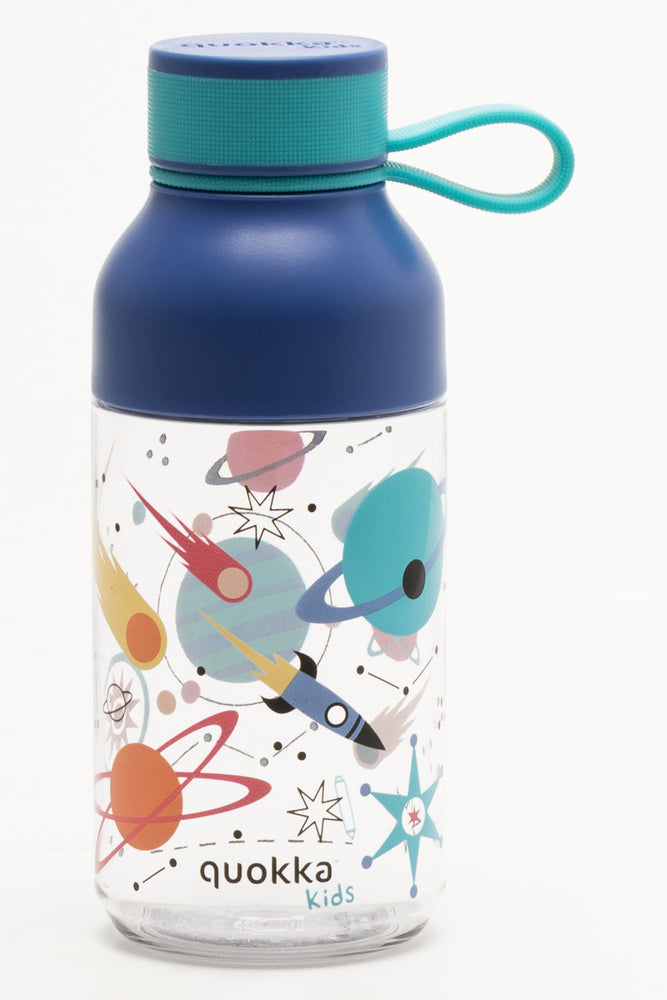 Quokka Bottle with Strap Blue