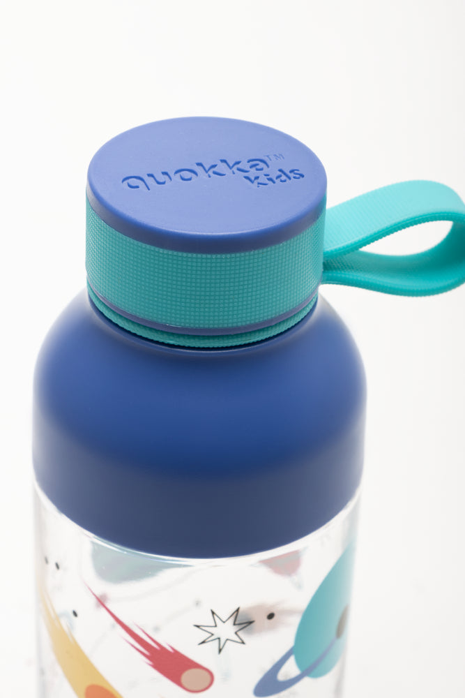 Quokka Bottle with Strap Blue