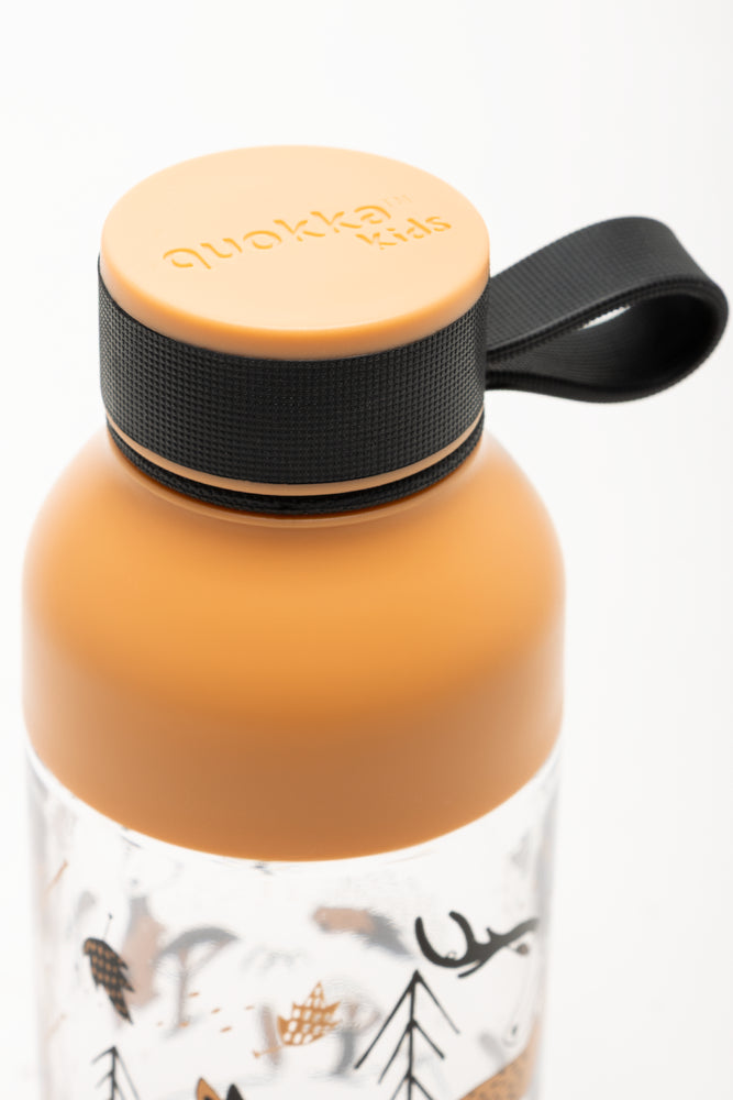 Quokka Kids Ecozen Ice Bottle With Strap Natural 430ml (1)