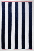 Stripe Beach Towel Navy