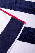 Stripe Beach Towel Navy (1)