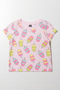 Ice Cream T-Shirt Light Pink