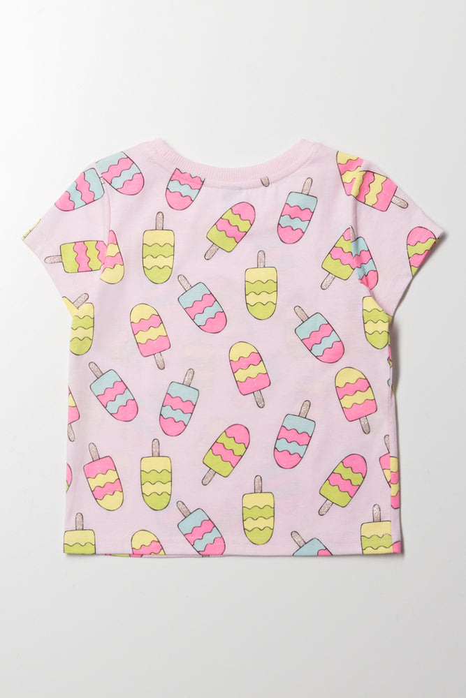 Ice Cream T-Shirt Light Pink (2)