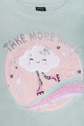 Take More Naps Pyjama Set Light Green And Grey (1)