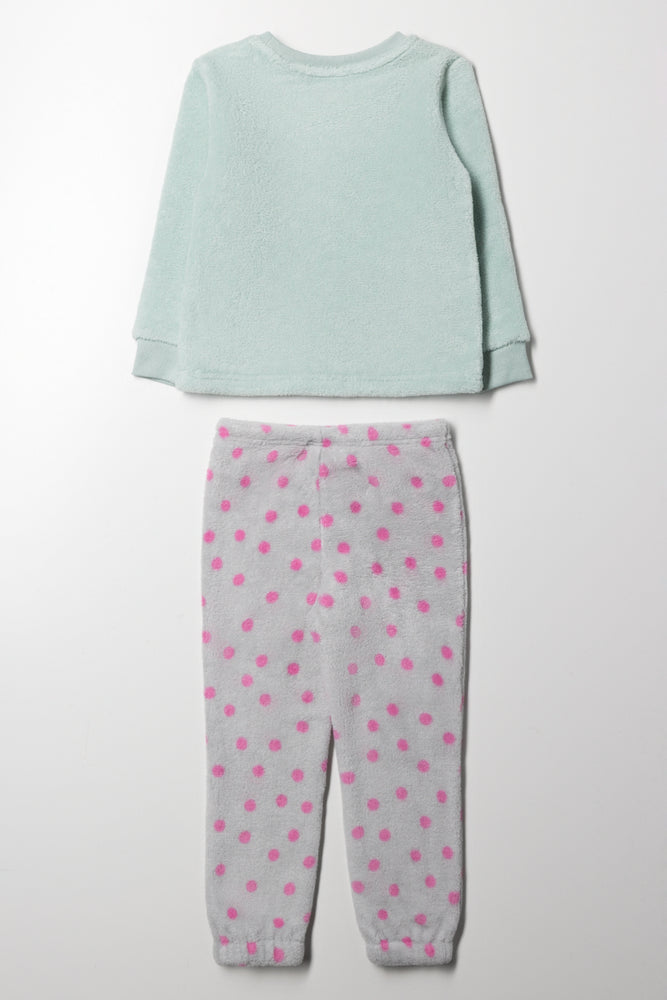 Take More Naps Pyjama Set Light Green And Grey (3)