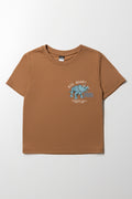 Short Sleeve T-Shirt Brown