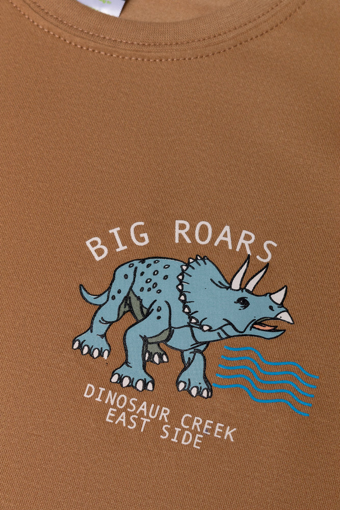 Short Sleeve T-Shirt Brown (1)