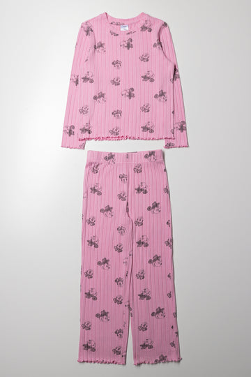 Minnie Mouse Pyjama Set Pink