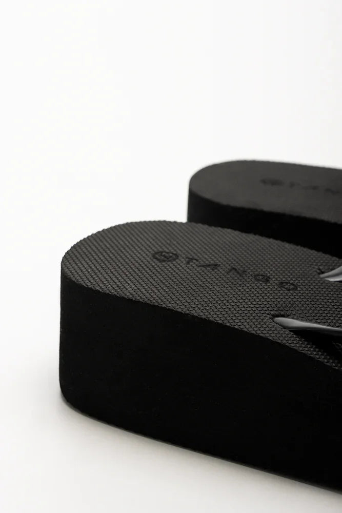 Platform Flip Flop Black (3)