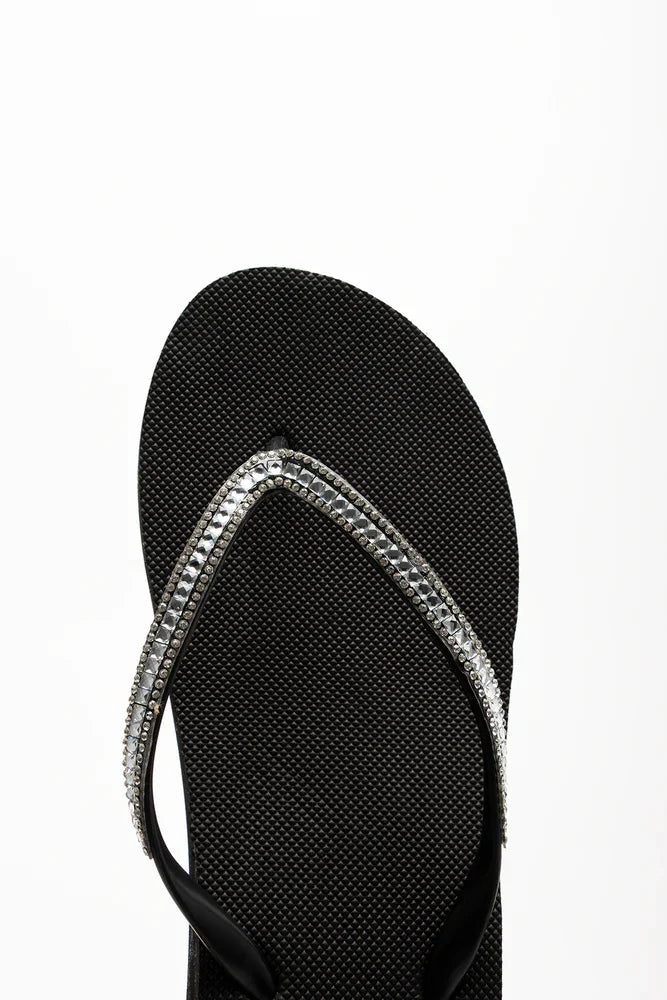Platform Flip Flop Black (4)