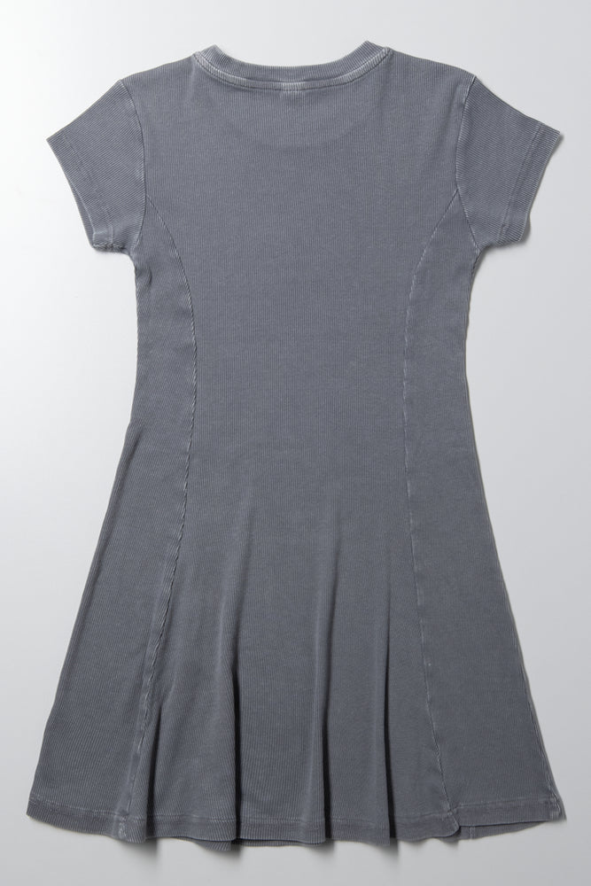 Skater Dress Grey (2)