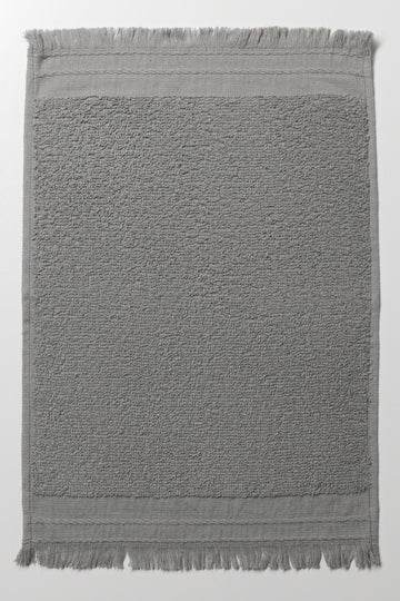 Fringed Guest Towel Grey