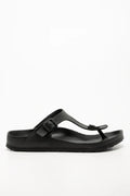 Thong Moulded Sandals Black (1)